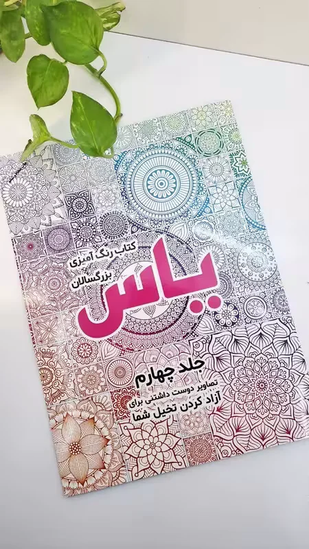 کتاب رنگامیزی بزرگسال جلد چهارم
