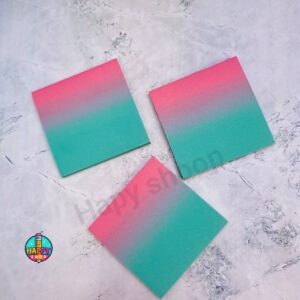 استیک نوت شفاف اکلیلی طیف رنگی