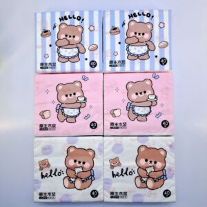 دستمال کاغذی طرح تدی