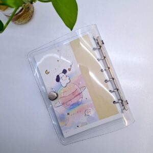 کلاسور شفاف سایز آ6 طرح فانتزی 2