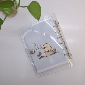 کلاسور شفاف سایز آ6 طرح جوجه